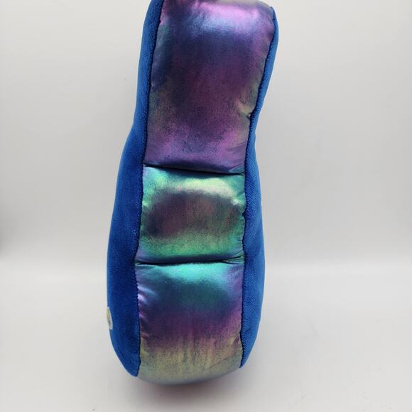 Peeps Blue Bunny Plush 12" Iridescent Blue Purple Side Stuffed Animal Toy 2024 - Picture 4 of 9